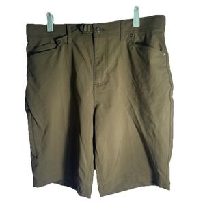 Gerry Chino Shorts Modern 1750712  Mens 34 Back &‎ 1 Leg Zipper Pockets